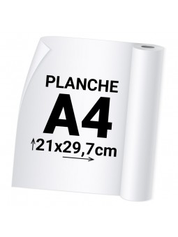 1 Planche Format A4