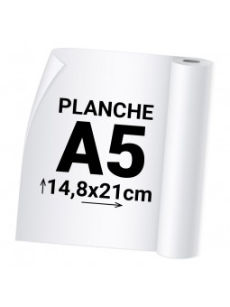1 Planche Format A5